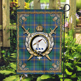 Clan Carmichael Ancient Tartan Crest Garden Flag  - Celtic Thistle  FP66 Clan Carmichael Tartan Today